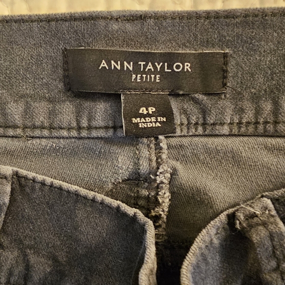 Ann Taylor Velour Skinny Jeans (4P) - Picture 6 of 7